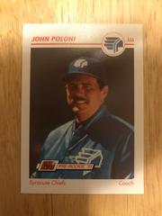 John Poloni #522 Baseball Cards 1991 Impel Line Drive Prices