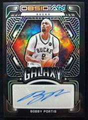 Bobby Portis Basketball Cards 2021 Panini Obsidian Galaxy Autographs Prices