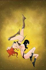 Vampirella / Red Sonja [Lee Virgin] #12 (2020) Comic Books Vampirella / Red Sonja Prices