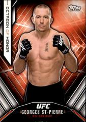 Georges St Pierre Ufc Cards 2015 Topps UFC Chronicles Octagon of Honor Prices