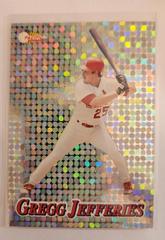 Gregg Jefferies #27 Baseball Cards 1994 Pacific Crown Collection Silver Prisms Prices