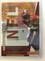 Patrick Willis #258 Football Cards 2007 Playoff Absolute Memorabilia Prices