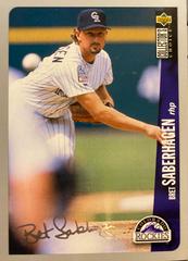 bret saberhagen #130 Baseball Cards 1995 Collector's Choice Se Prices