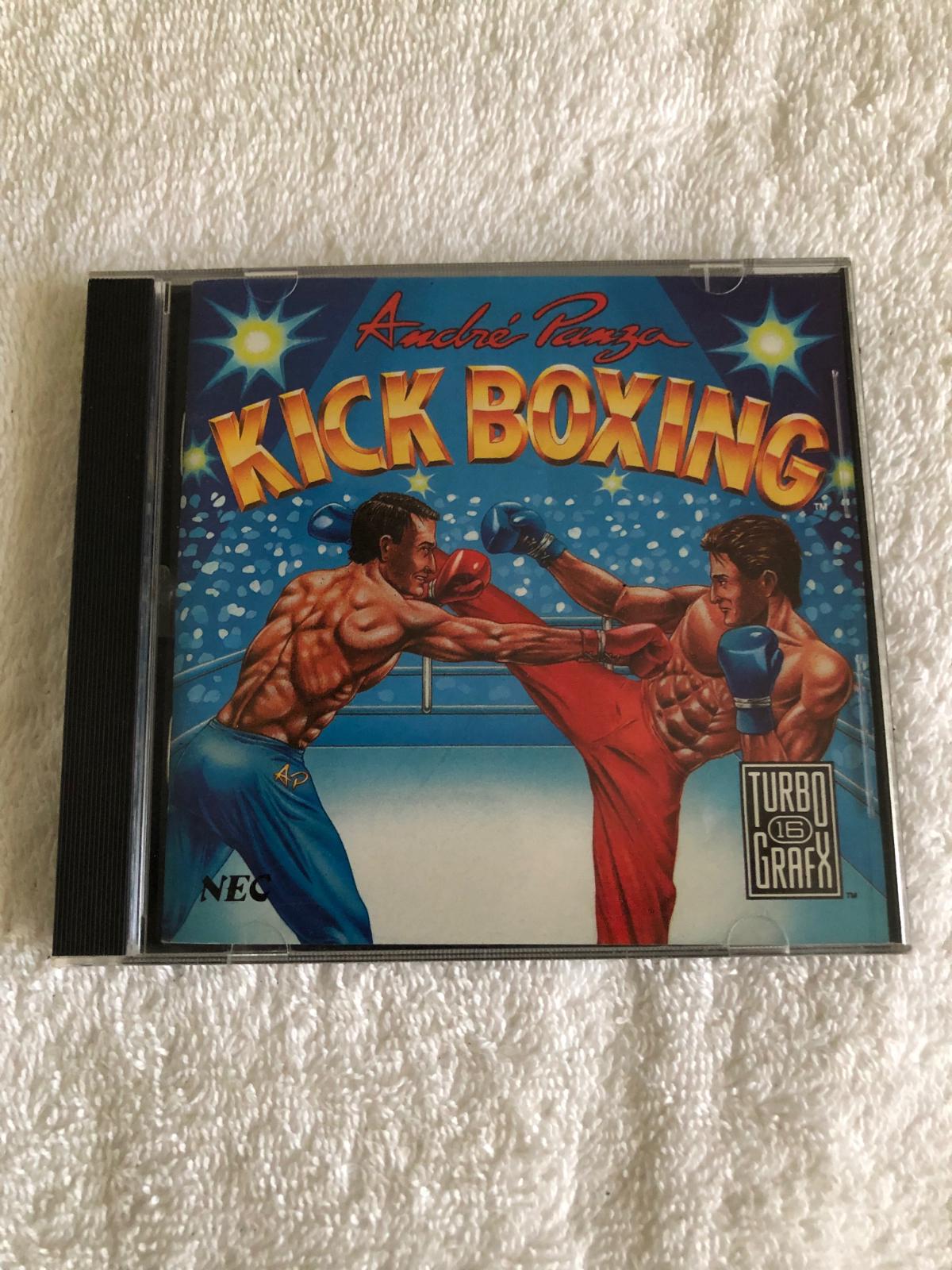 Andre Panza Kick Boxing | Item and Manual only | TurboGrafx-16