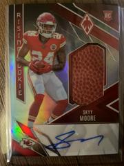 Skyy Moore #RMS-SM Football Cards 2022 Panini Phoenix Rising Rookie Material Signature Prices
