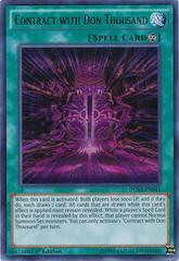 Contract with Don Thousand DUSA-EN041 YuGiOh Duelist Saga Prices