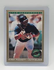 Kirby Puckett #11 Baseball Cards 1993 O Pee Chee Premier Star Performers Prices