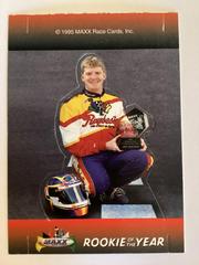 Rookie of the Year - J. Burton [pop up] #3 of 6 Racing Cards 1995 MAXX Prices