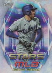 Freddie Freeman #SMLBC-27 Baseball Cards 2023 Topps Stars of MLB Chrome Prices