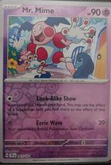 Mr. Mime [Reverse Holo] #63 Pokemon Temporal Forces Prices