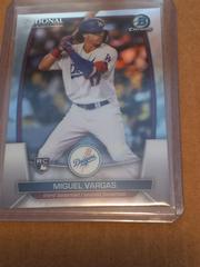 Miguel Vargas #MLB-12 Baseball Cards 2023 Bowman Chrome NSCC Wrapper Redemption Prices
