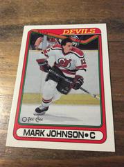 Mark Johnson #178 Hockey Cards 1990 O-Pee-Chee Prices