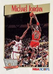 Michael Jordan #455 Basketball Cards 1991 Hoops Prices
