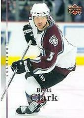 Brett Clark #55 Hockey Cards 2007 Upper Deck Prices