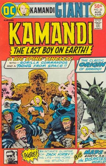 Kamandi, the Last Boy on Earth #32 (1975) Cover Art