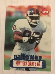 Chris Calloway Football Cards 1996 Collector's Edge Prices