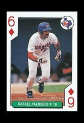 Rafael Palmeiro [6 of Diamonds] Baseball Cards 1991 U.S. Playing Card All Stars Prices