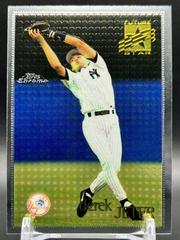 Derek Jeter [Refractor] #80 Baseball Cards 1996 Topps Chrome Prices