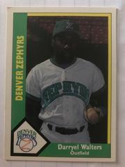 Darryel Walters #6 Baseball Cards 1990 CMC Denver Zephyrs Prices