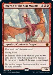 Inferno of the Star Mounts [Foil] Magic Adventures in the Forgotten Realms Prices