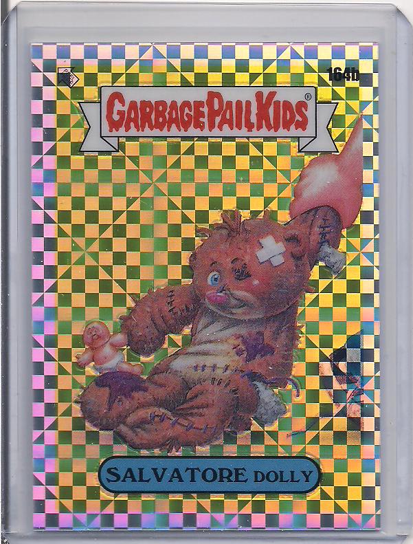 SALVATORE DOLLY [XFractor] #164b 2021 Garbage Pail Kids Chrome