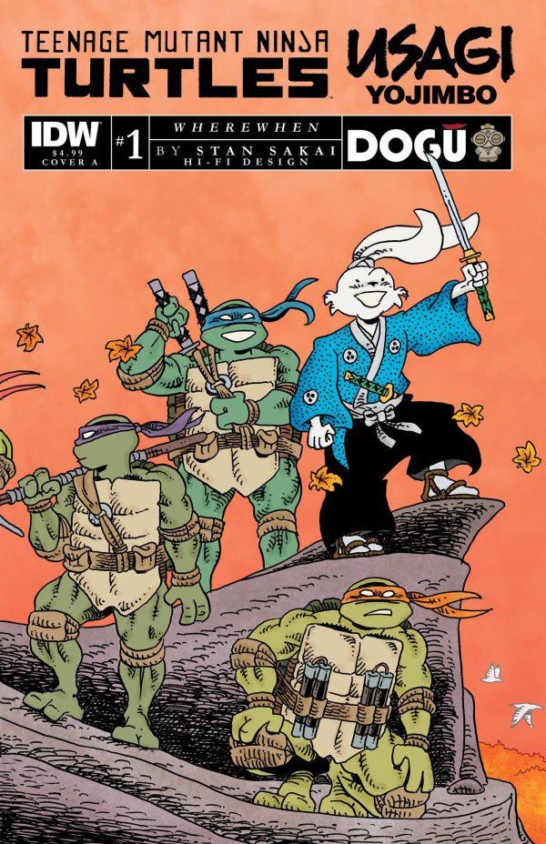 Teenage Mutant Ninja Turtles / Usagi Yojimbo: WhereWhen #1 (2023) Comic Books Teenage Mutant Ninja Turtles / Usagi Yojimbo: WhereWhen