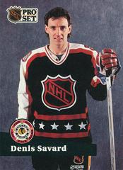 Denis Savard [French] Hockey Cards 1991 Pro Set Prices