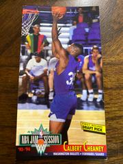 Calvert Cheaney #231 Basketball Cards 1993 Fleer Jam Session Prices