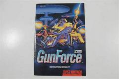 Gunforce - Manual | Gunforce Super Nintendo