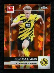 Erling Haaland [Orange] Soccer Cards 2020 Topps Chrome Bundesliga Sapphire Prices