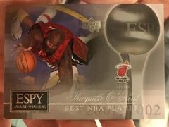 Shaquille O’Neal Basketball Cards 2005 Upper Deck ESPN Espy Award Winners Prices