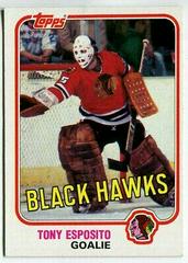 Tony Esposito #11 Hockey Cards 1981 Topps Prices