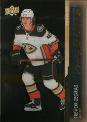 Trevor Zegras [Clear Cut Exclusives] Hockey Cards 2021 Upper Deck Prices