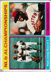 NL & Al Champs. #461 Baseball Cards 1976 Topps Prices