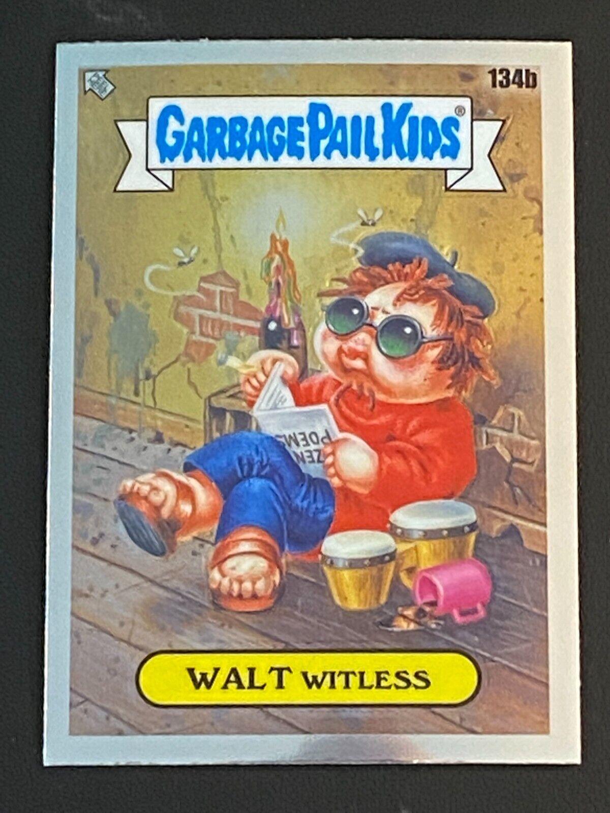 WALT WITLESS #134b 2021 Garbage Pail Kids Chrome