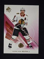 Duncan Keith [Limited Red] #9 Hockey Cards 2017 SP Authentic Prices