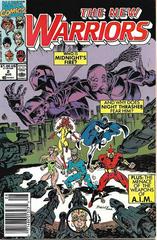 The New Warriors [Newsstand] #2 (1990) Comic Books New Warriors Prices