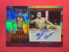 Brian Ortega [Tie Dye] #OA-BOT Ufc Cards 2022 Panini Select UFC Octagon Action Signatures Prices