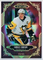 Sidney Crosby [Red] Hockey Cards 2020 Upper Deck Stature Prices