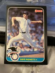 Dave Righetti #55 Baseball Cards 1987 Donruss All Stars Prices