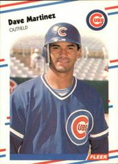 Dave Martinez Baseball Cards 1988 Fleer Glossy Prices