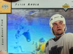 Peter Ahola #ERT4 Hockey Cards 1992 Upper Deck Euro Rookie Team Prices