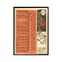 Back | Don Wert Baseball Cards 1966 Topps