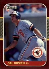 Cal Ripken Jr. #133 Baseball Cards 1987 Donruss Opening Day Prices