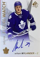 William Nylander [Autograph] Hockey Cards 2016 SP Authentic Prices
