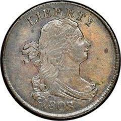 1808/7 Coins Draped Bust Half Cent Prices