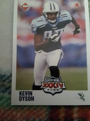 Kevin Dyson #T2 Football Cards 2000 Collector's Edge Super Bowl Prices