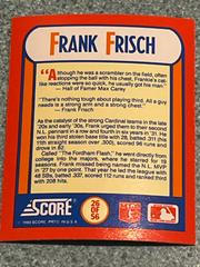 Frank Frisch Baseball Cards 1990 Score the MVP's Prices
