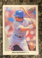 Jack Daugherty #521 Baseball Cards 1990 Leaf Prices