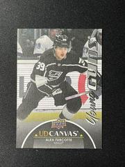 Alex Turcotte [Black] Hockey Cards 2021 Upper Deck UD Canvas Prices